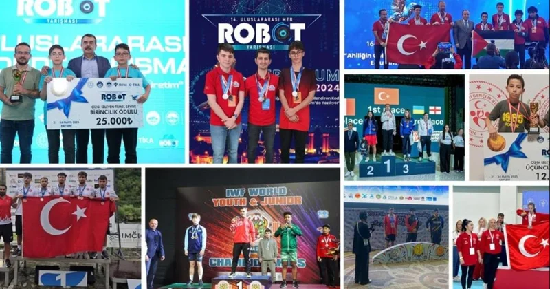 Türk öğrenciler uluslararası yarışmalarda 272 madalya kazandı