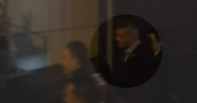 Gözaltına alınan Saadettin Saran dan ilk görüntü