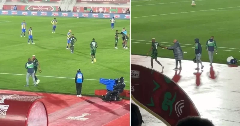 Afrika Uluslar Kupası nda olay! Osimhen, Tanzanya maçında çıldırdı