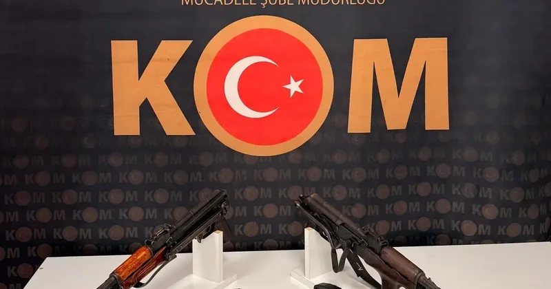 Mardin’de bir araçta 2 uzun namlulu silah ele geçirildi