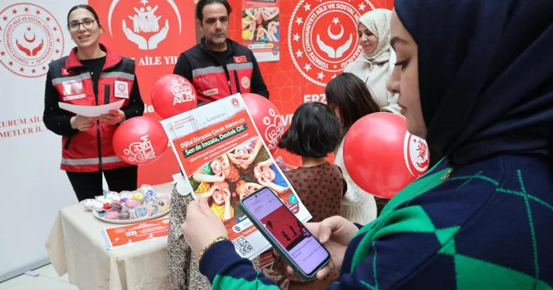 Dijital Dünyada Çocuk Hakları Sözleşmesi vatandaşların imzasına açıldı