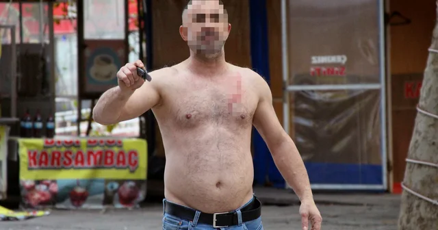 Adana da adadaki yıkıma engel olmak için bıçakla kendisini yaralayan kişi tutuklandı Adana Haberleri