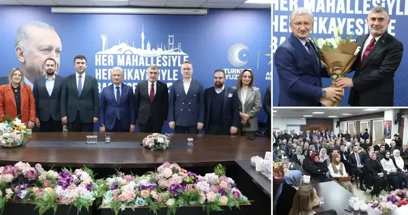 AK Parti Başakşehir İlçe Başkanlığında devir teslim: Yeni İlçe Başkanı Feti Ahmet Balin oldu Politika Haberleri