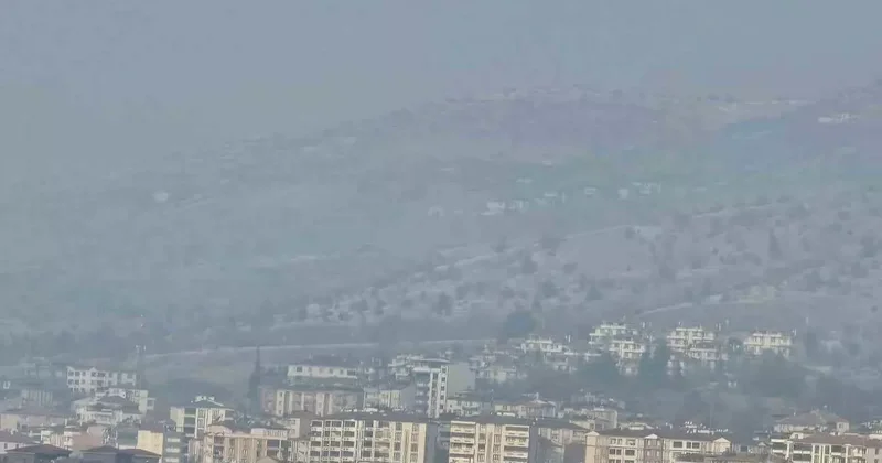 Elazığ’ın yüksek kesimlerinde sis etkili oluyor