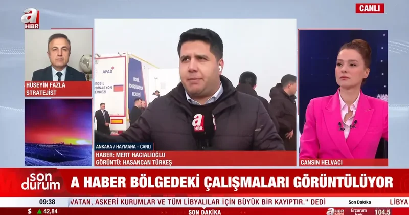 Stratejik Araştırmalar Merkezi Başkanı Hüseyin Fazla A Haber de açıkladı: Uçak ses süratini geçerek yere düştü