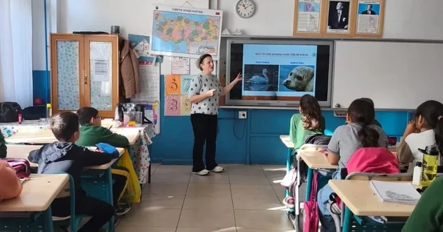Aydın da öğrenciler yaban hayatı ve doğayı yakından tanıyor Aydın Haberleri
