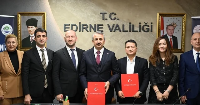 Çinli firma Edirne de bin 660 kişiye istihdam sağlayacak Edirne Haberleri