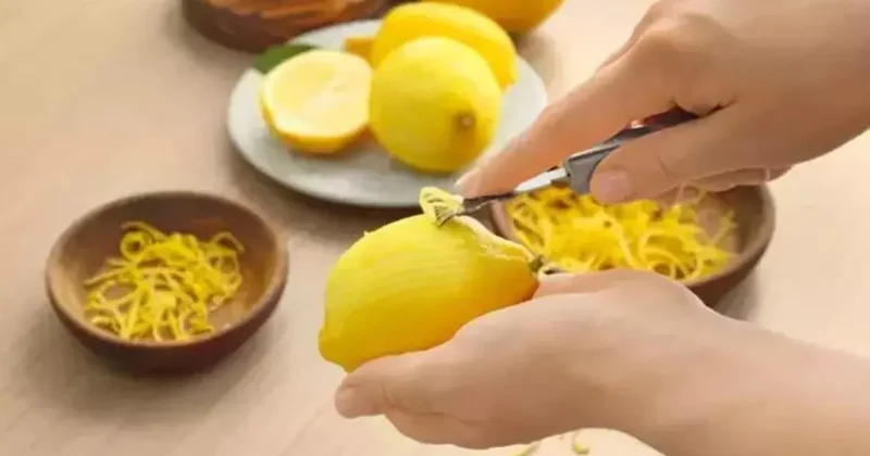 Limonun kabuğu suyu kadar faydalı