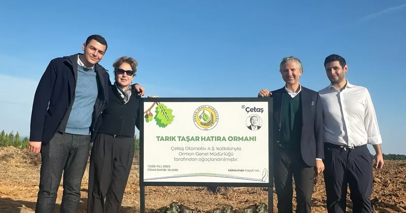 Ford Çetaş Otomotiv den Tarık Taşar Hatıra Ormanı