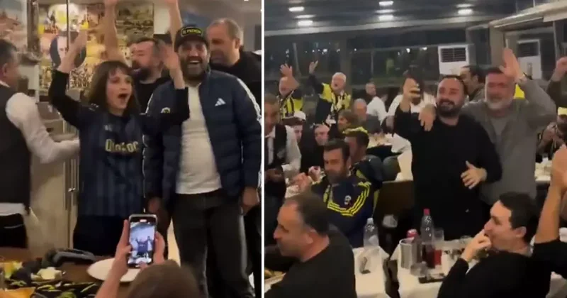 Aziz Yıldırım ın kızı Fenerbahçe taraftarıyla bir arada