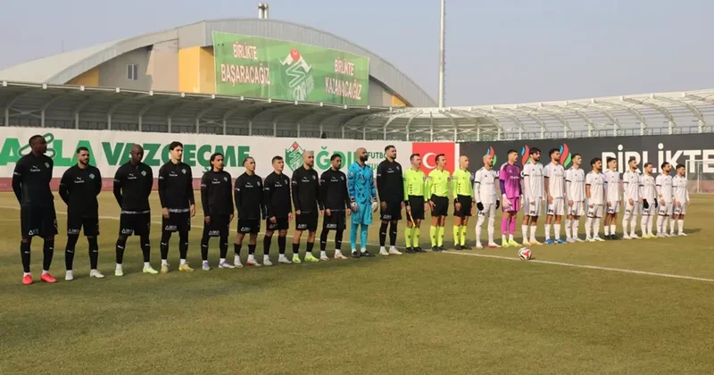 2. Lig ekibi Aliağa FK, gözünü Süper Lig e diken Iğdır dan puanı 90 da aldı