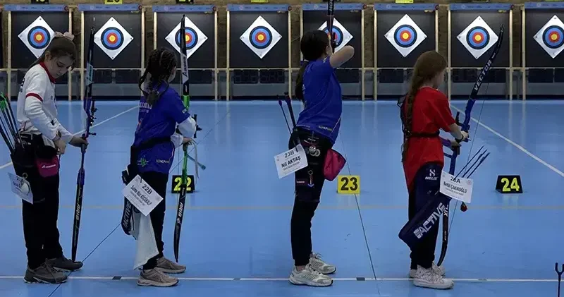 Okçuluk ASES U15 Salon Türkiye Şampiyonası Samsun’da başladı