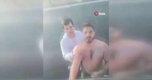 Emniyet şeridine giremeyen sürücü ortalığı birbirine kattı!