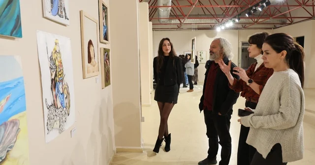 Mitoloji ve Açık Atölye Sergisi 2 sanatseverleri bekliyor Düzce Haberleri