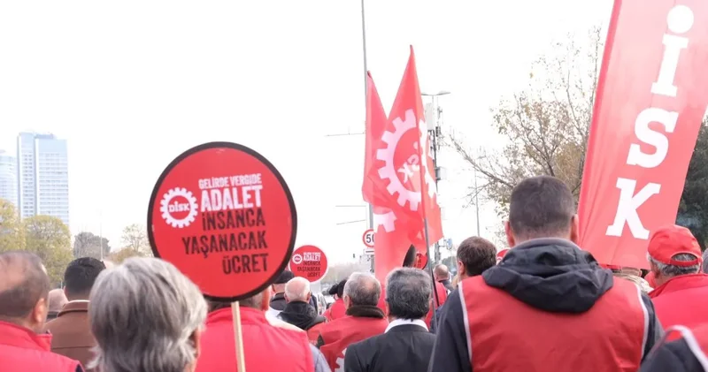 DİSK ten asgari ücrete ilk tepki
