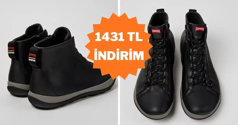 Kışın ihtiyacınız olan tek bot: Camper Peu Pista da büyük indirim