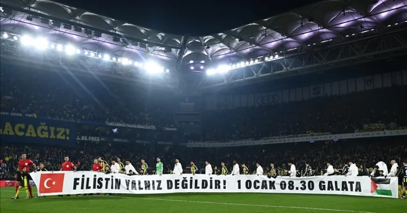 Spor kulüplerinden Filistin eylemi için çağrı