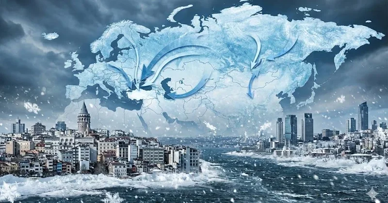 Kar Sibirya dan yola çıktı! AKOM uyardı: Yılbaşında lapa lapa yağacak