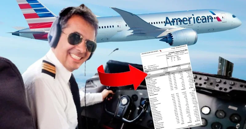 ABD de görev yapan bir kaptan pilot maaş bordrosunu paylaştı: Dehşet iyi! Sözcü Gazetesi