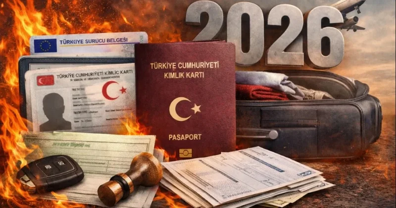 2026’da kimlik, ehliyet, pasaport el yakacak Sözcü Gazetesi