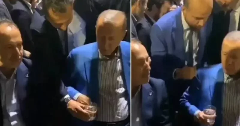 Bilal Erdoğan, babasının korumasının uzattığı suyu neden içmediğini açıkladı: Kabul edilebilir bir risk değil