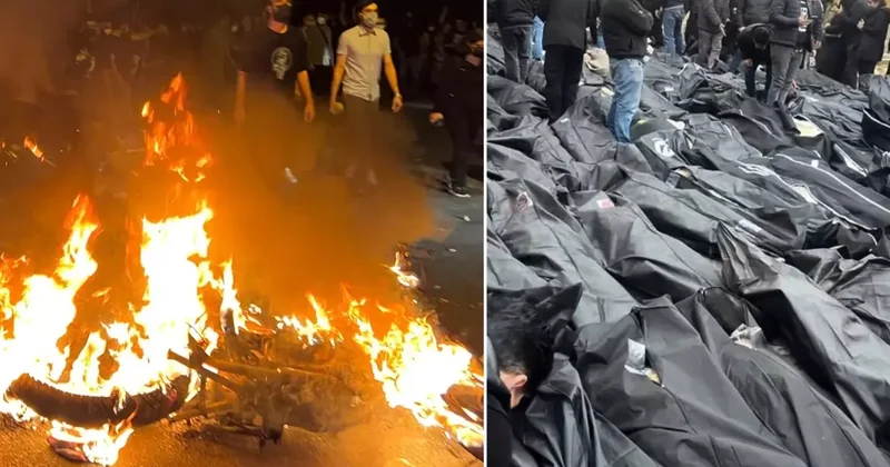 Kan donduran iddia: İran da iki gün içinde 36 bin 500 den fazla kişi öldürüldü