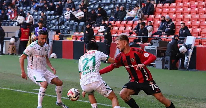 Gaziantep FK ile Konyaspor yenişemedi!