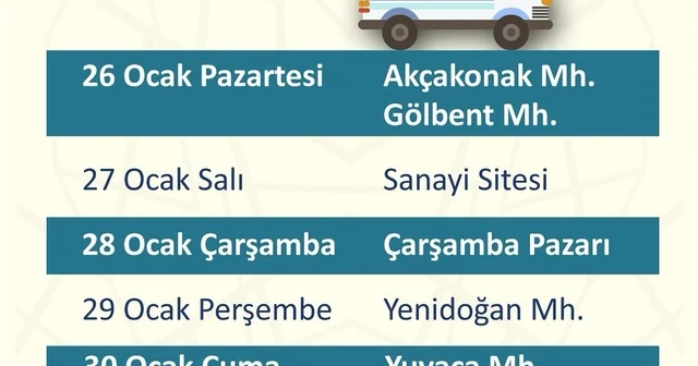 Söke de mobil tahsilat aracı mahallelere geliyor Aydın Haberleri