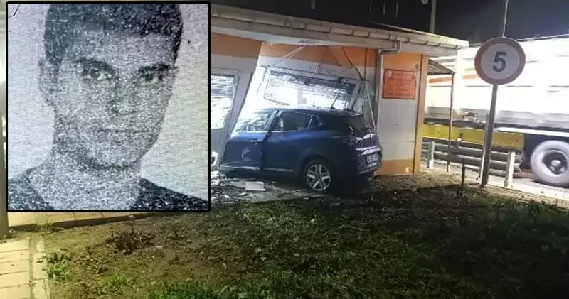 Silivri de otomobil KGM ye ait kantar binasına çarptı; görevli personel öldü