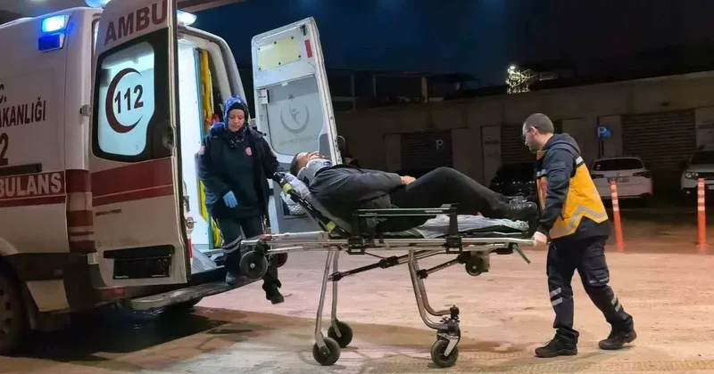 İnegöl’de araçlar çarpıştı: 2 yaralı