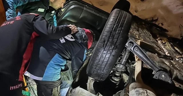 Kahramanmaraş ta otomobil köprüden uçtu 1 i ağır 4 kişi yaralandı Kahramanmaraş Haberleri