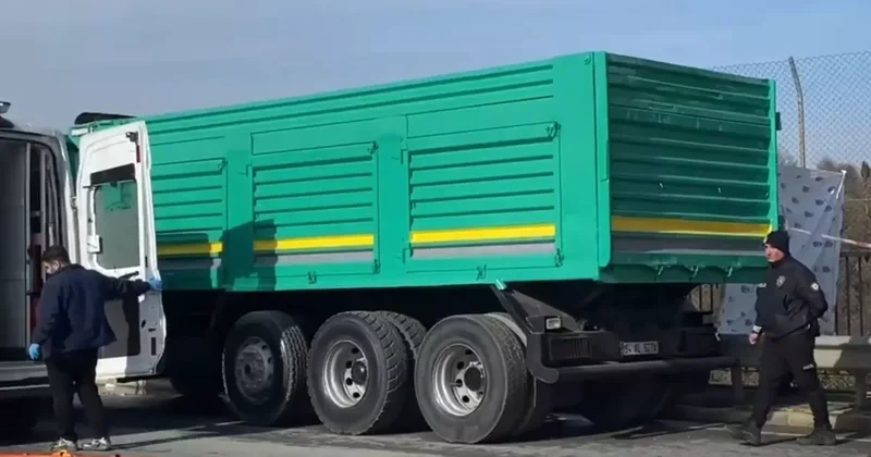 Arıza yapan kamyonu tamir ederken kabinin altında kalarak can verdi