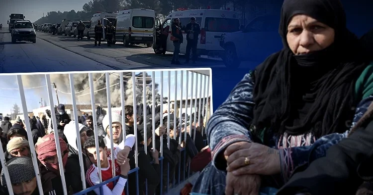 YPG/SDG kontrolündeki bölgeye insani koridorlar açıldı: Aktan da yüzlerce kimlik kartı bulundu, sahipleri kayıp