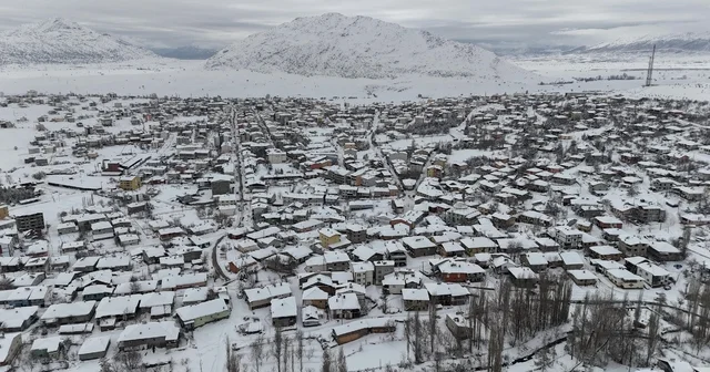 Adana nın Tufanbeyli ilçesinde beyaz masal Adana Haberleri