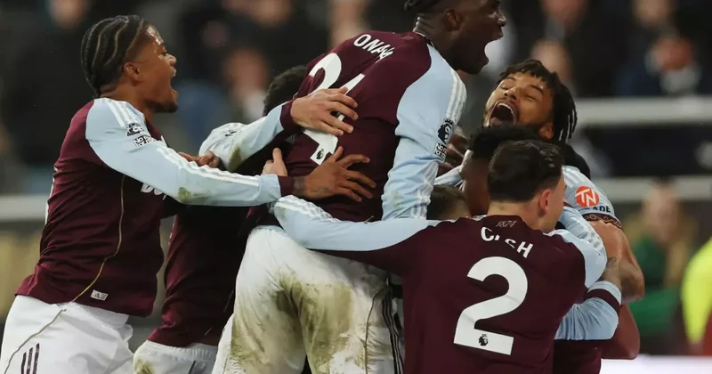 Aston Villa, deplasmanda Newcastle United a şans tanımadı