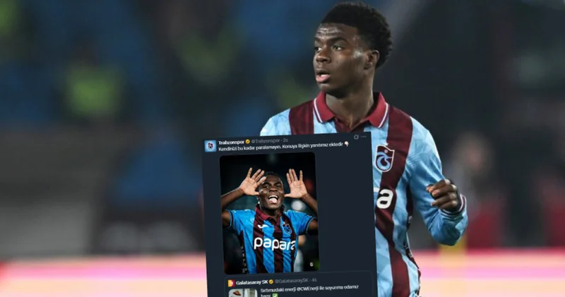 Trabzonspor dan Galatasaray a Oulai yanıt! Trabzonspor Haberleri