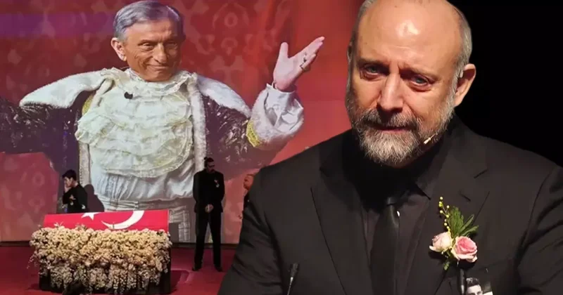 Haldun Dormen e veda eden Halit Ergenç gözyaşlarına boğuldu