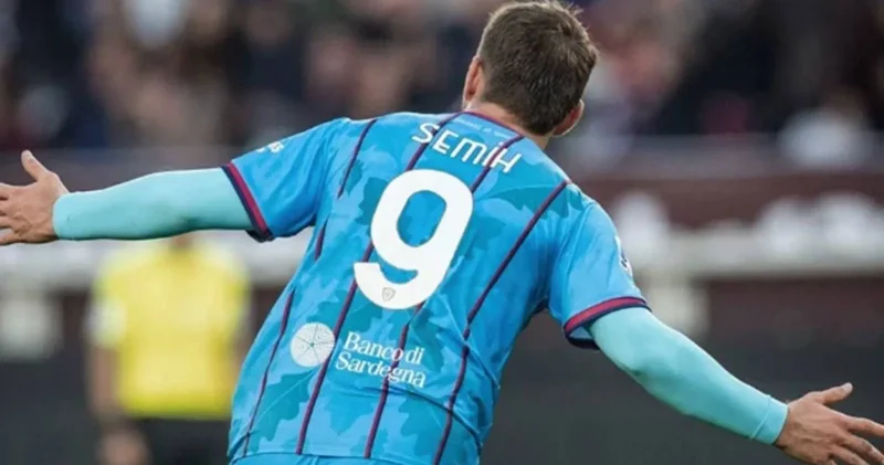 Semih Kılıçsoy un gol attığı maçta Cagliari, Fiorentina yı 2 golle geçti