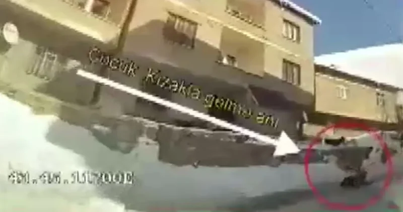 Kızakla kayan 11 yaşındaki çocuk feci şekilde can verdi