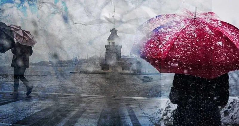 Meteorolojiden kuvvetli yağış ve soğuk uyarısı! İstanbul a 4 günlük sağanak geliyor