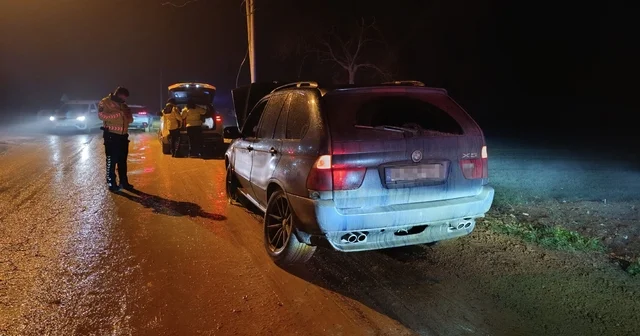 Dur ihtarına uymayan alkollü sürücü kaza yapınca yakalandı Bursa Haberleri
