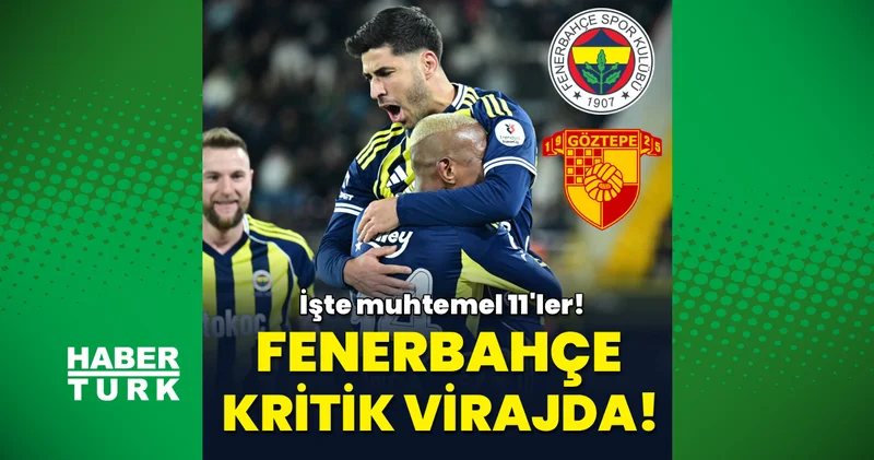 Fenerbahçe sahasında Göztepe yi ağırlıyor: İşte Tedesco nun 11 i! Fenerbahçe Haberleri