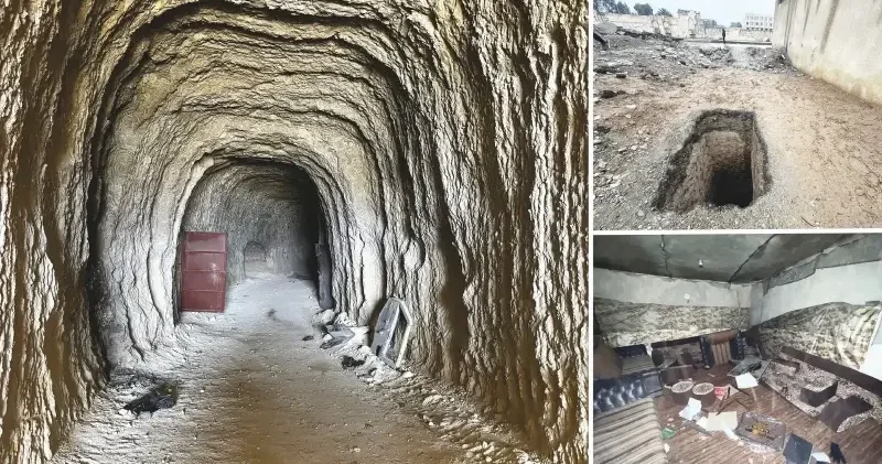 Tünelden şehir inşa etmişler Ortadoğu Haberleri