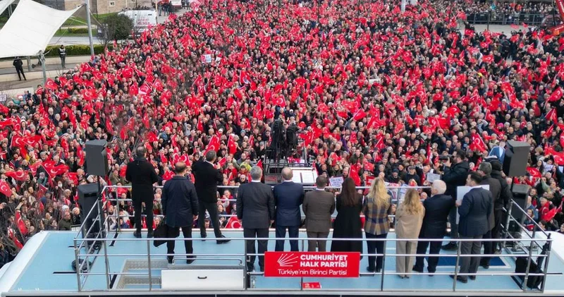 CHP nin yeni miting adresi belli oldu