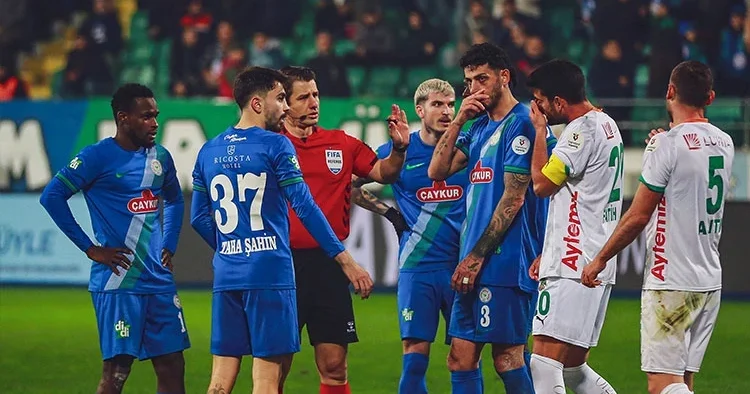 Rizespor’dan hakem Halil Umut Meler e sert tepki! Hayatınızın yanılgısı olur!