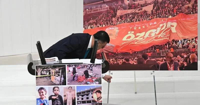 Özgür Gelecek pankartı gösterilmemişti; TBMM Başkanlığı ndan netlik gerekçesi!