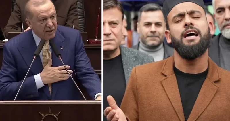 Kabe de hacılar hu der Allah akımına Cumhurbaşkanı Erdoğan da kayıtsız kalamadı