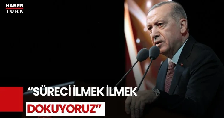 Cumhurbaşkanı Erdoğan: Terörsüz Türkiye de Varılan Nokta Sizin Eseriniz
