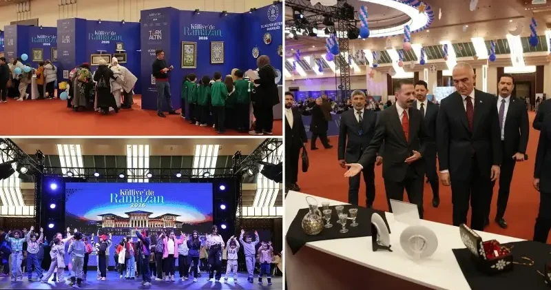 Külliye de Ramazan a yoğun ilgi: Atölyeleri inceleyen Bakan Ersoy dan Ankaralılara davet Ramazan Haberleri