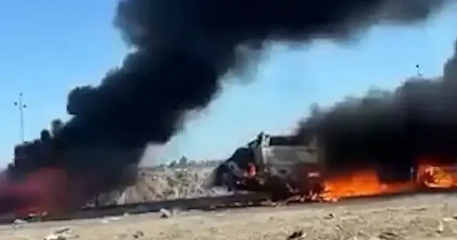 Irak ta otoyol can pazarına döndü: 8 i asker 13 ölü VİDEO İZLE